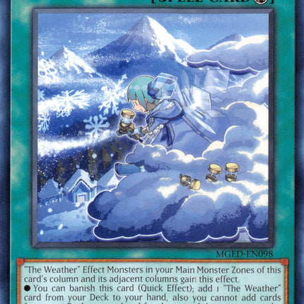 The Weather Snowy Canvas [MGED-EN098] Rare