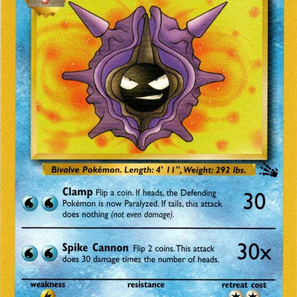 Cloyster (32/62) [Fossil Unlimited]