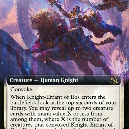 Knight-Errant of Eos (Extended Art) [March of the Machine]