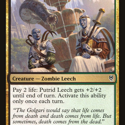 Putrid Leech [Duel Decks: Jace vs. Vraska]