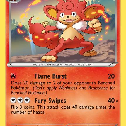 Simisear (22/114) [Black & White: Base Set]