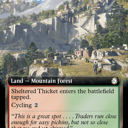 Sheltered Thicket (Extended Art) [Fallout]