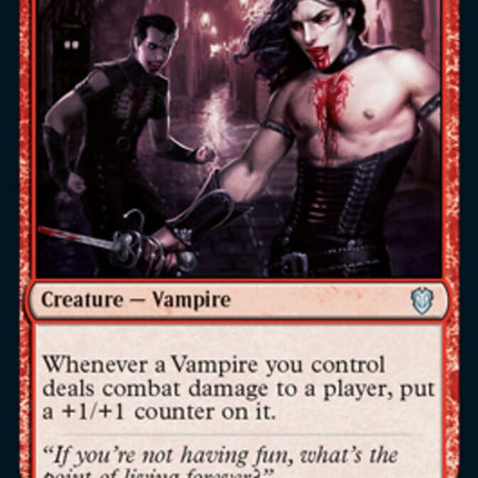 Rakish Heir [Innistrad: Crimson Vow Commander]