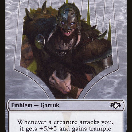 Garruk, Apex Predator Emblem [Mythic Edition Tokens]