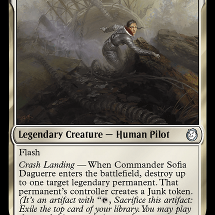 Commander Sofia Daguerre (Surge Foil) [Fallout]
