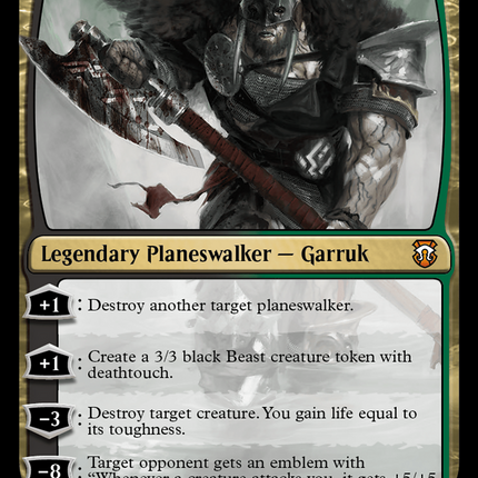 Garruk, Apex Predator (Ripple Foil) [Modern Horizons 3 Commander]