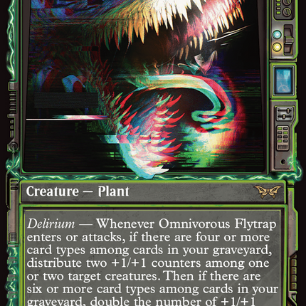 Omnivorous Flytrap (Showcase) [Duskmourn: House of Horror]