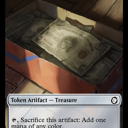 Robot // Treasure (019) Double-Sided Token [Fallout Tokens]