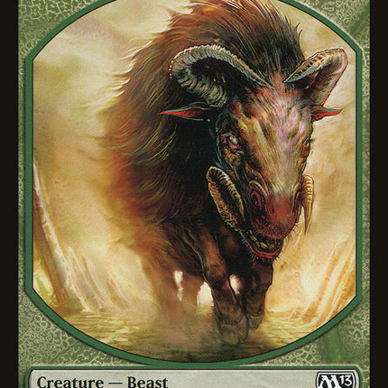 Beast Token [Magic 2013 Tokens]