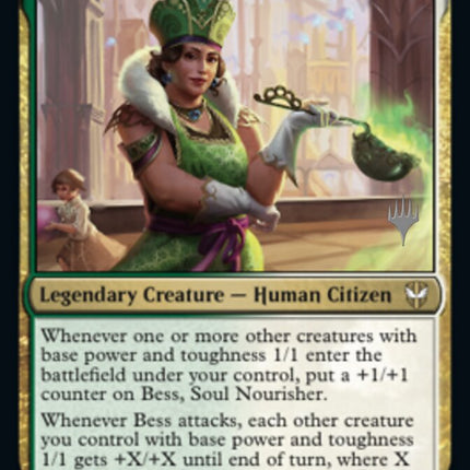 Bess, Soul Nourisher (Promo Pack) [Streets of New Capenna Commander Promos]