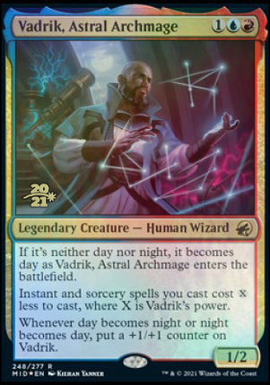 Vadrik, Astral Archmage [Innistrad: Midnight Hunt Prerelease Promos]