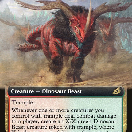Quartzwood Crasher (Extended Art) [Ikoria: Lair of Behemoths]