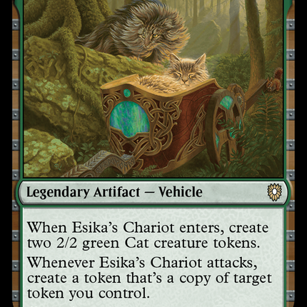 Esika's Chariot [Bloomburrow Commander]