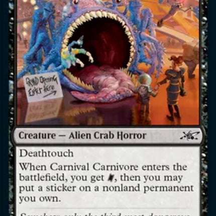 Carnival Carnivore [Unfinity]