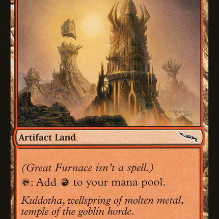 Great Furnace [Mirrodin]