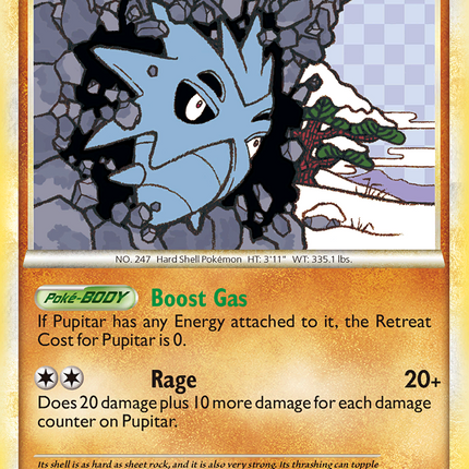 Pupitar (38/95) [HeartGold & SoulSilver: Unleashed]
