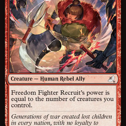 Freedom Fighter Recruit [Avatar: The Last Airbender: Eternal-Legal]