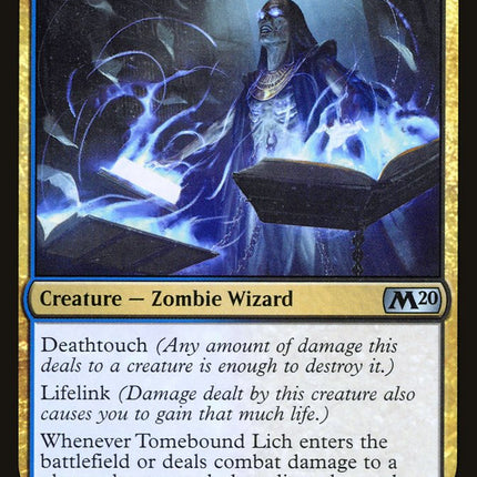 Tomebound Lich [Core Set 2020]