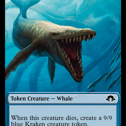 Eldrazi Spawn // Whale Double-Sided Token [Modern Horizons 3 Tokens]
