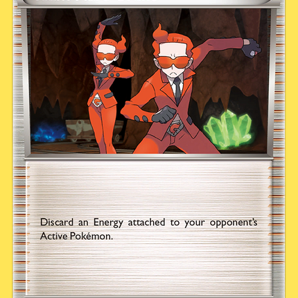 Team Flare Grunt (129/146) [XY: Base Set]