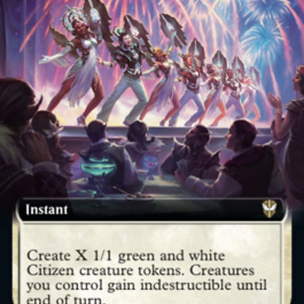 Grand Crescendo (Extended Art) [Streets of New Capenna Commander]