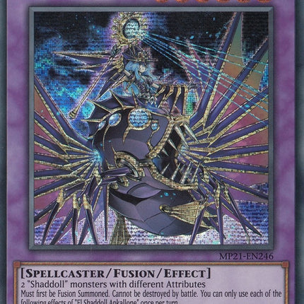 El Shaddoll Apkallone [MP21-EN246] Prismatic Secret Rare