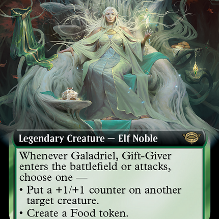 Galadriel, Gift-Giver (Extended Art) [The Lord of the Rings: Tales of Middle-Earth]