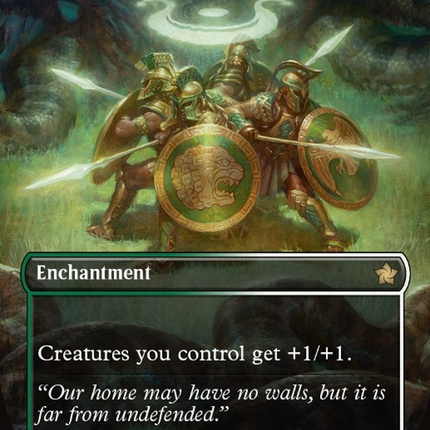 Anthem of Champions (Borderless Mana Foil) [Foundations]