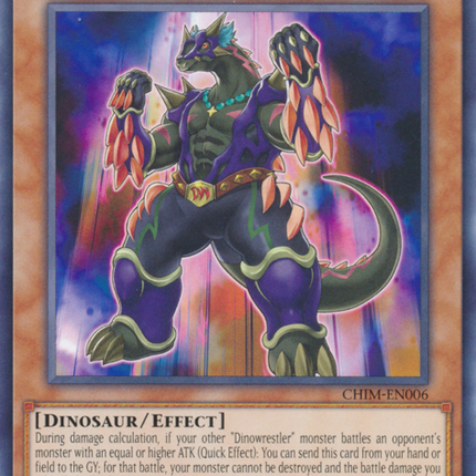 Dinowrestler Martial Ampelo [CHIM-EN006] Common