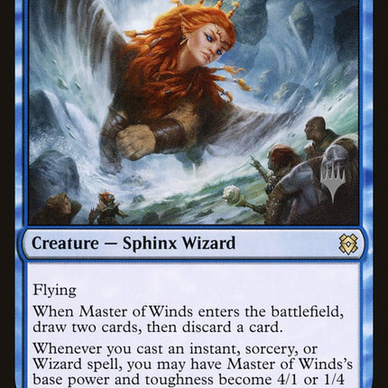 Master of Winds (Promo Pack) [Zendikar Rising Promos]