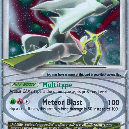 Arceus LV.X (95/99) [Platinum: Arceus]
