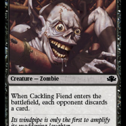 Cackling Fiend [Dominaria Remastered]