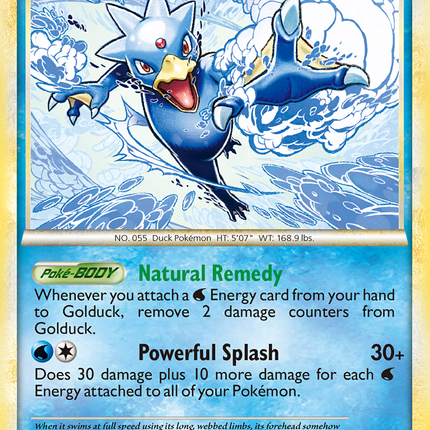Golduck (22/102) [HeartGold & SoulSilver: Triumphant]