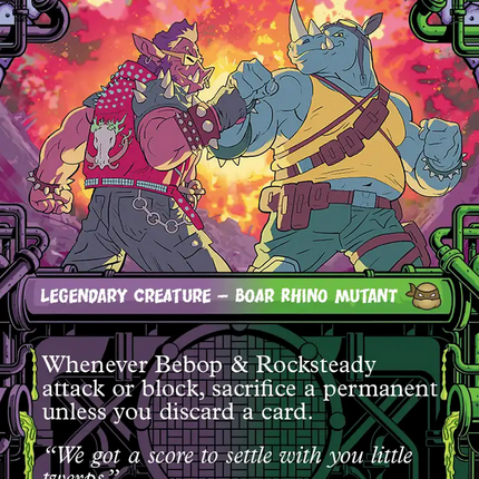 Bebop & Rocksteady (Showcase) [Teenage Mutant Ninja Turtles]