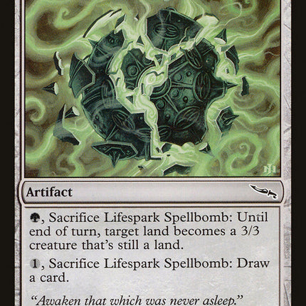 Lifespark Spellbomb [Mirrodin]
