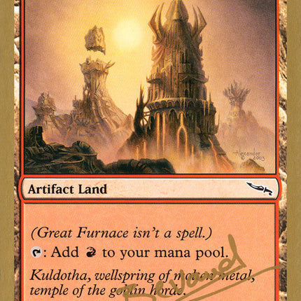 Great Furnace (Manuel Bevand) [World Championship Decks 2004]