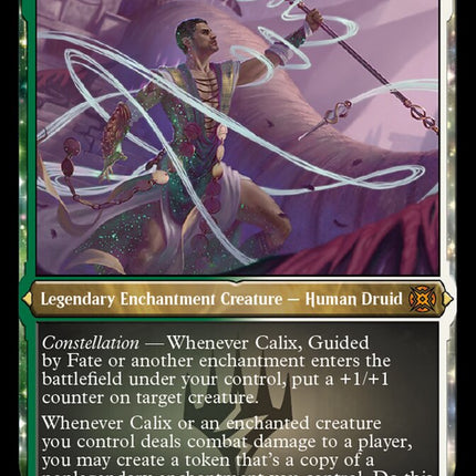 Calix, Guided by Fate (Foil Etched) [March of the Machine: The Aftermath]