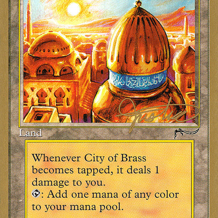 City of Brass (Mark Justice) [Pro Tour Collector Set]