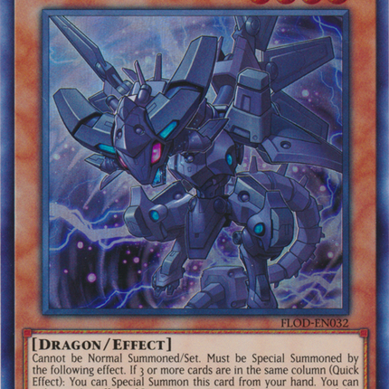 Iron Dragon Tiamaton [FLOD-EN032] Ultra Rare