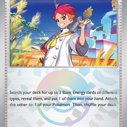 Crispin (105/131) (Poke Ball Pattern) [Scarlet & Violet: Prismatic Evolutions]