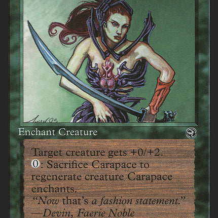 Carapace (Devin Flavor Text) [Homelands]
