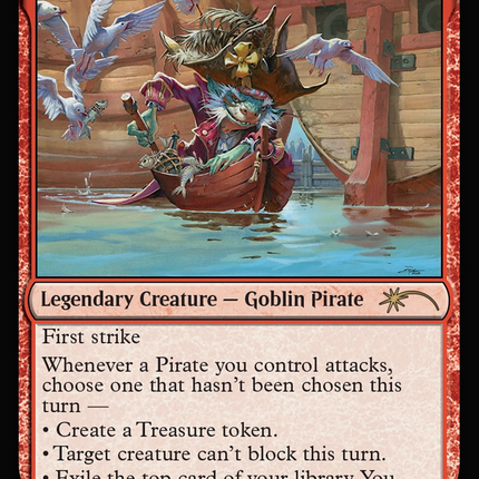 Breeches, Eager Pillager (Rainbow Foil) [Secret Lair Drop Series]
