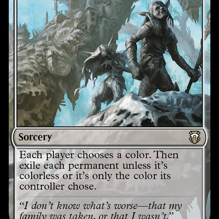Selective Obliteration (Ripple Foil) [Modern Horizons 3 Commander]