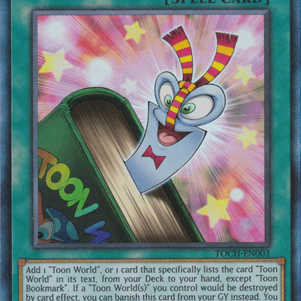 Toon Bookmark [TOCH-EN003] Collector's Rare