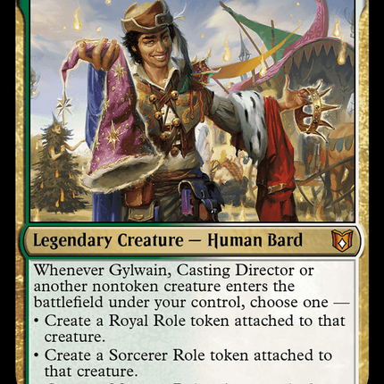 Gylwain, Casting Director [Wilds of Eldraine Commander]