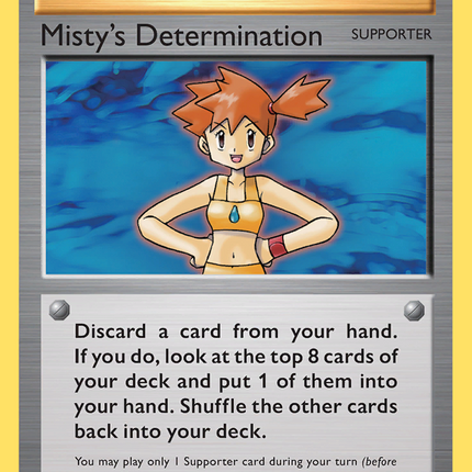 Misty's Determination (80/108) [XY: Evolutions]