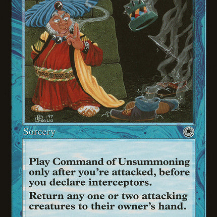 Command of Unsummoning [Portal]