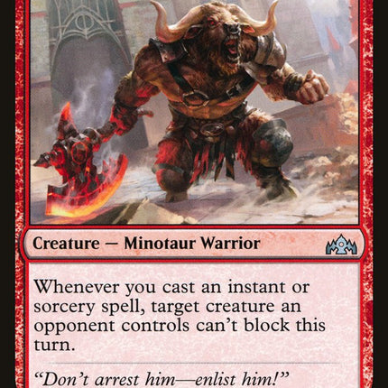 Smelt-Ward Minotaur [Guilds of Ravnica]