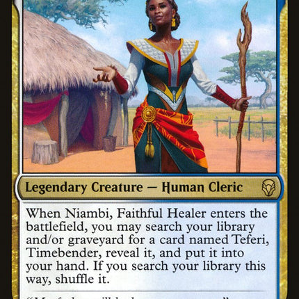 Niambi, Faithful Healer [Dominaria]