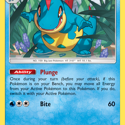 Croconaw (19/73) [Sun & Moon: Shining Legends]